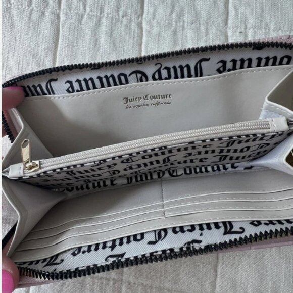 Juicy Couture Dusty Blush Bow Wallet - Picture 3 of 4